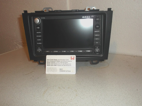 Honda 2vn0 car stereo dvd - stereo,