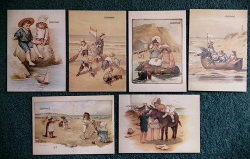 Ostende art postcards - 6,