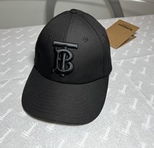 Burberry TB Logo Black Cotton