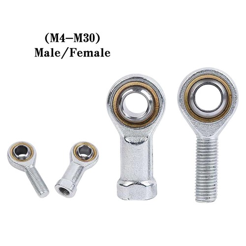 Male female rod - rod, end