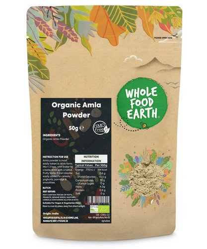 Organic amla powder - organic,