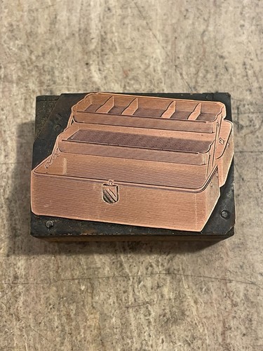 Printing letterpress block - letterpress,