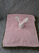 BNWOT PRIMARK EARLY DAYS PINK SLEEPY BUNNY BABY COMFORTER BLANKIE DISCONTINUED 