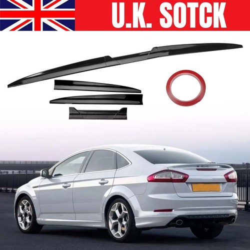 Rear upper boot trunk spoiler - boot,