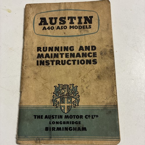 Austin a40 a50 models - austin,