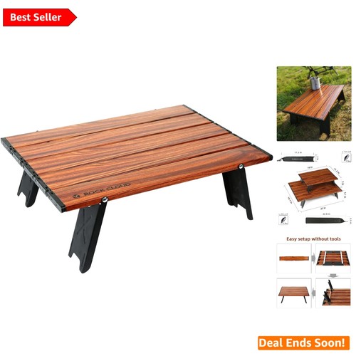 Compact folding camping table - camping,