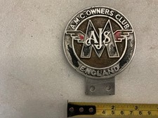 AJS MATCHLESS AMC OWNERS CLUB