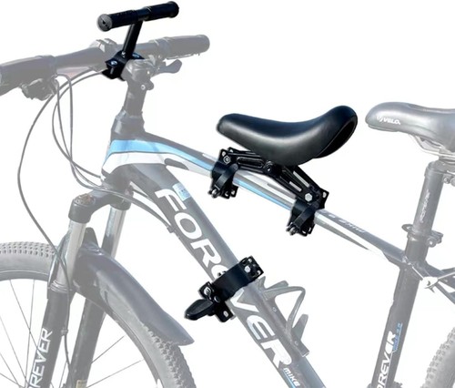 Kid bike seat front - kid, mounted