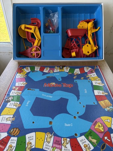 Vintage mouse trap board - trap, game