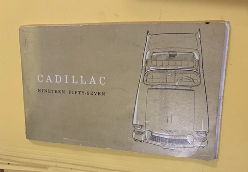 1957 cadillac owners manual - 1957,