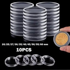 COIN CAPSULES - 10Pcs of 20mm