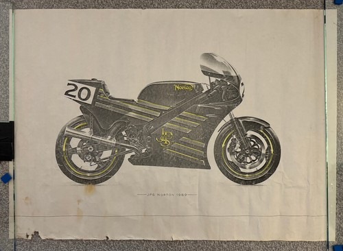 Jps norton 1989 rcw588 - norton,