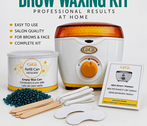 Gigi brow waxing kit - gigi,