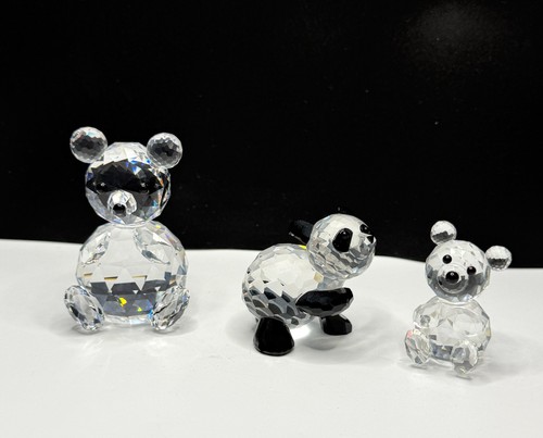 Swarovski crystal panda mother - crystal,