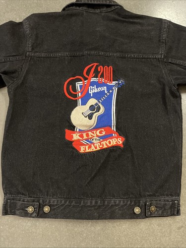 Gibson guitar embroidered - guitar,