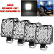 4 Pcs Square LED Work Light