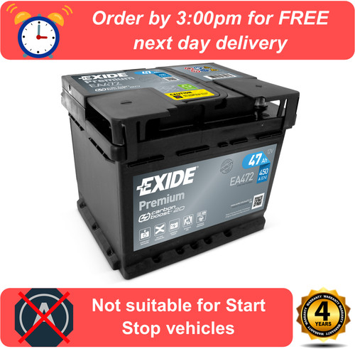 Ea472 exide premium car - ea472,