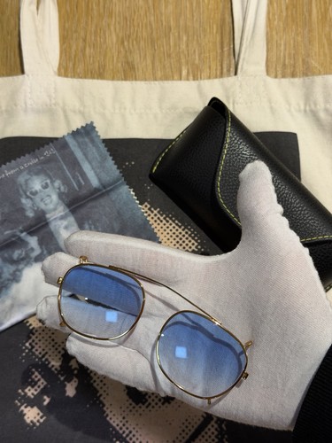 Moscot cliptosh gold - cliptosh,