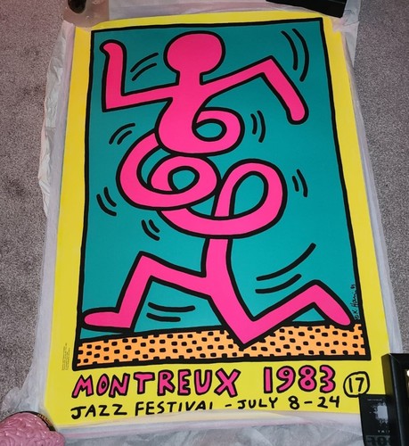 Keith haring montreux jazz - haring,