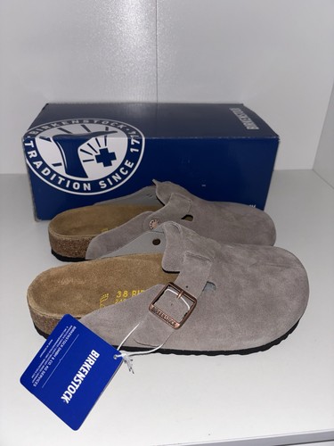 Birkenstock boston clogs taupe - clogs,