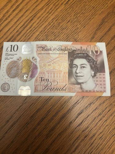 2017 jane austen note - jane, £10
