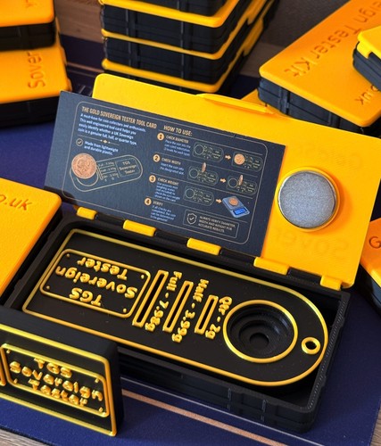 Gold sovereign tester - tool, kit