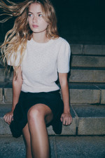 H&M Pointelle-Knit Top Light