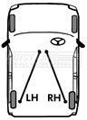 First line fkb2830 rear left - line,