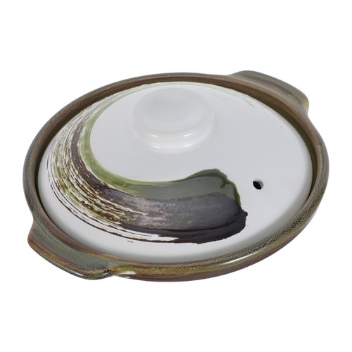 Cooking pot with - with, lid: