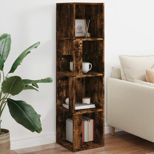Corner shelf smoked oak - smoked,
