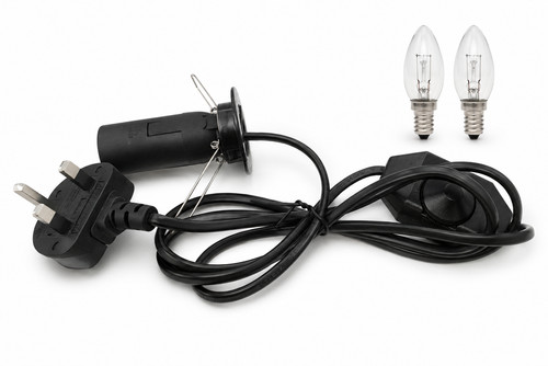 Lamp cable with dimmer - lamp,
