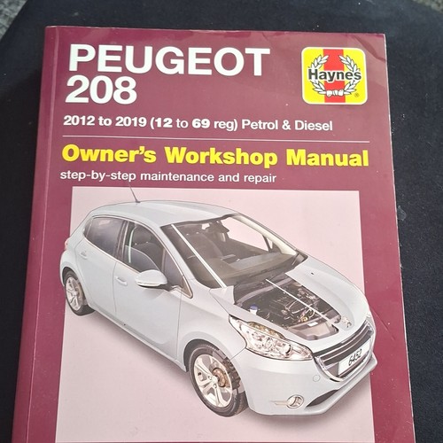 Peugeot 208 haynes owners - peugeot,