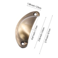 12Pcs Cup Pull Shell Handles