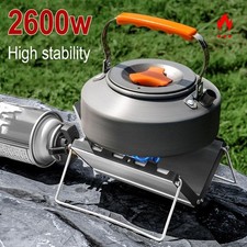 Portable Folding Mini Cassette Stove Windproof Outdoor W4X4 F2V1