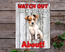 Dog Metal Sign Gift - Watch