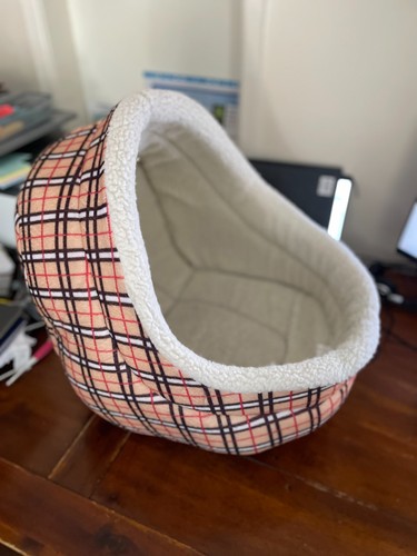 Plush igloo pet - cave, bed