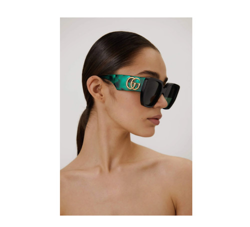 New gucci gg0956s green black - gucci,