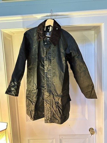 Barbour gamefair green wax - barbour,