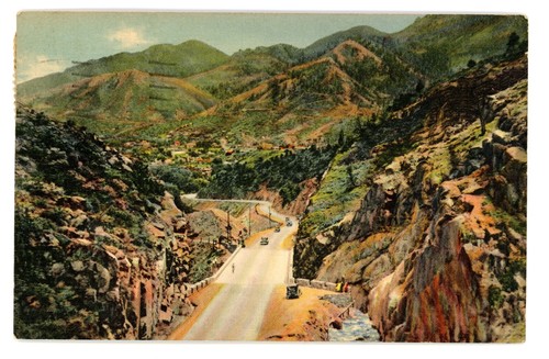Postcard manitou colorado - postcard, co-colorado