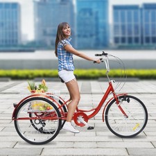 24" 6 Speed Adult Tricycle 3