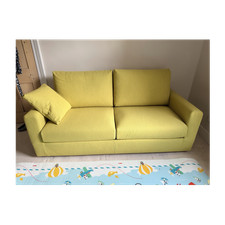 Scs butter yellow fabric - fabric, sofa
