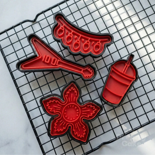 Spooky retro stamp cutter - stamp, &