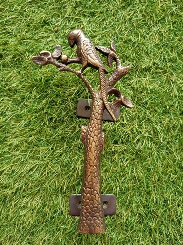 Antique brass parrot bird - antique,