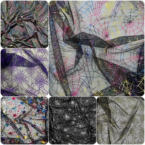 Halloween fabric tulle mesh - halloween,