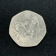 2011 Hockey 50p Fifty Pence