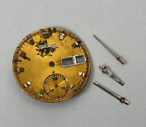 Vintage seiko 6139 6002 yellow - vintage,