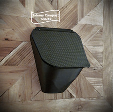 Urinal with Hinged Lid -  Proprietary Anti-Splash Design, Wall-Mounted