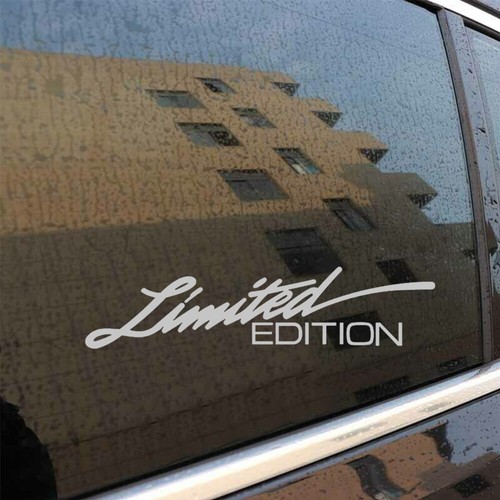Letter decal auto styling - 1×,