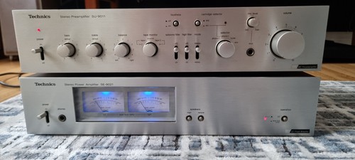 Technics 9011 pre amp - amp, &
