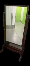 Victorian Mahogany Cheval Mirror